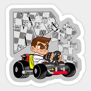 Kunio Kart Japan Sticker